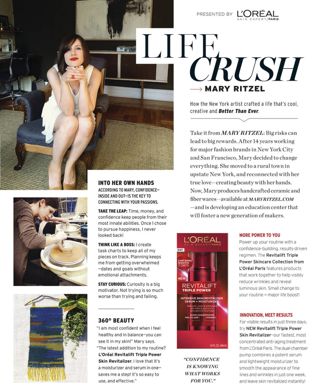 Life Crush Article_Mary Ritzel